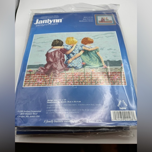 Three Janlynn #021-0128  - Best Friends - Counted Cross Stitch Kits - 14” x 10” - Picture 14 of 16